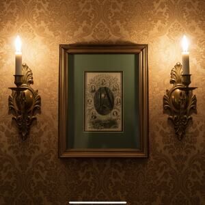 Antique 1800s Peterson's Magazine Civil War Hand Colored Fashion Cover-Framed